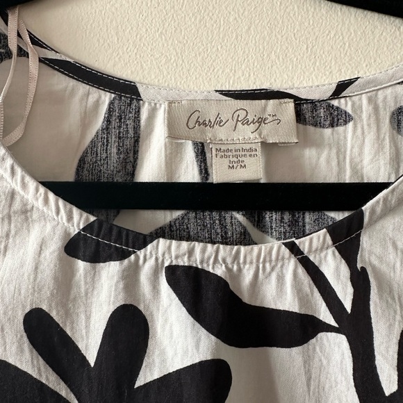 Charlie Paige Women’s Brenda Blouse 100% Cotton - Picture 4 of 6